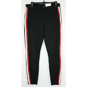 Hue Women's Racer Stripe Original Denim Leggings Various Sizes and two colors